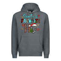 Rock santa s favorite ho Premium Hoodie - JahusDesignShop