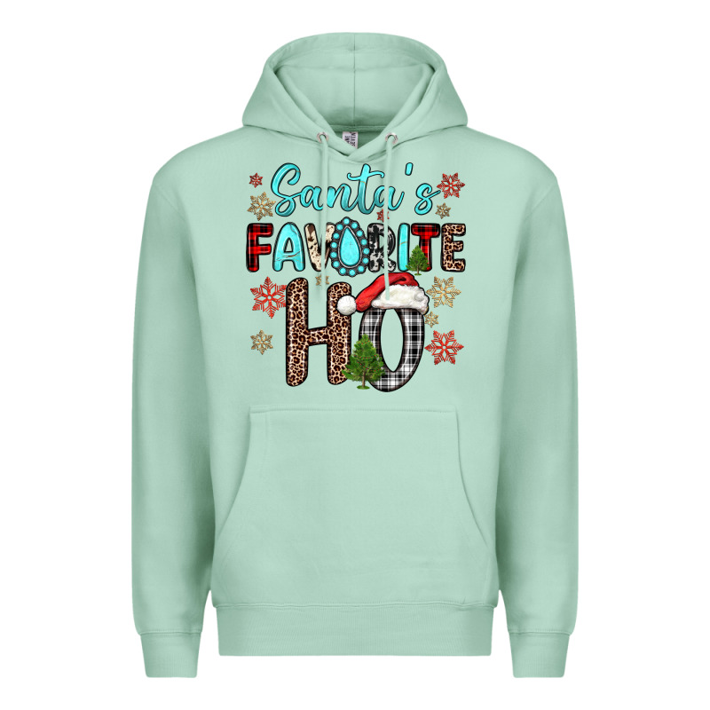 Santa S Favorite Ho Premium Hoodie by JahusDesignShop | Teevron
