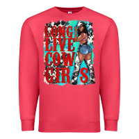Cardinal long live cowgirls Premium Sweatshirt - texasbilliewilder