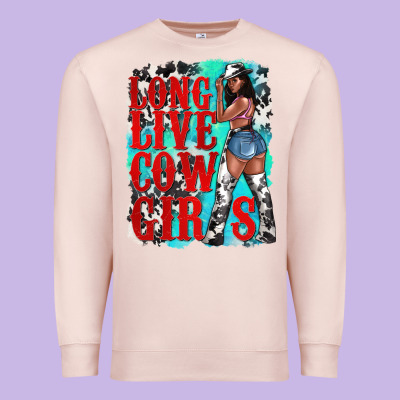 Premium Sweatshirt long live cowgirls