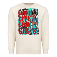 Sandshell long live cowgirls Premium Sweatshirt - texasbilliewilder