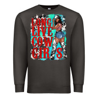 Smoke long live cowgirls Premium Sweatshirt - texasbilliewilder