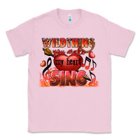 Bubblegum Pink Valentine's Day Wild Thing You Make My Heart Sing Classic Tee - FaDigitalArtStudio