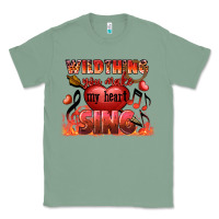Sage Valentine's Day Wild Thing You Make My Heart Sing Classic Tee - FaDigitalArtStudio
