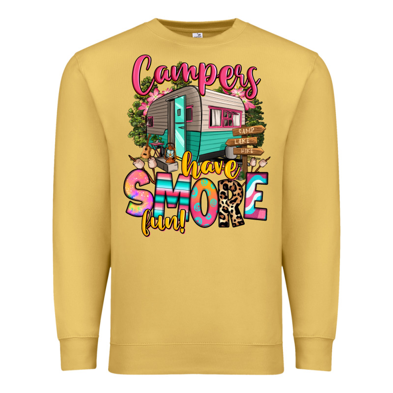 Campers Have Smore Fun Premium Sweatshirt by RanaPortraitStore | Teevron
