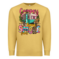 Antique Gold campers have smore fun Premium Sweatshirt - RanaPortraitStore