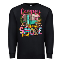 Black campers have smore fun Premium Sweatshirt - RanaPortraitStore