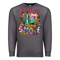 Charcoal Heather campers have smore fun Premium Sweatshirt - RanaPortraitStore