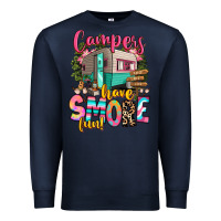 Navy campers have smore fun Premium Sweatshirt - RanaPortraitStore