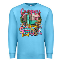 Ocean Blue campers have smore fun Premium Sweatshirt - RanaPortraitStore