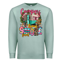Seafoam campers have smore fun Premium Sweatshirt - RanaPortraitStore