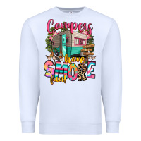 White campers have smore fun Premium Sweatshirt - RanaPortraitStore