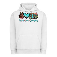Pigment Lunar Rock peace love camping Urban Hoodie - JahusDesignShop