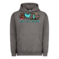 Pigment Tornado peace love camping Urban Hoodie - JahusDesignShop