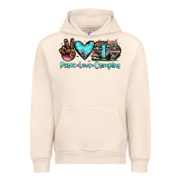 Sandshell peace love camping Urban Hoodie - JahusDesignShop