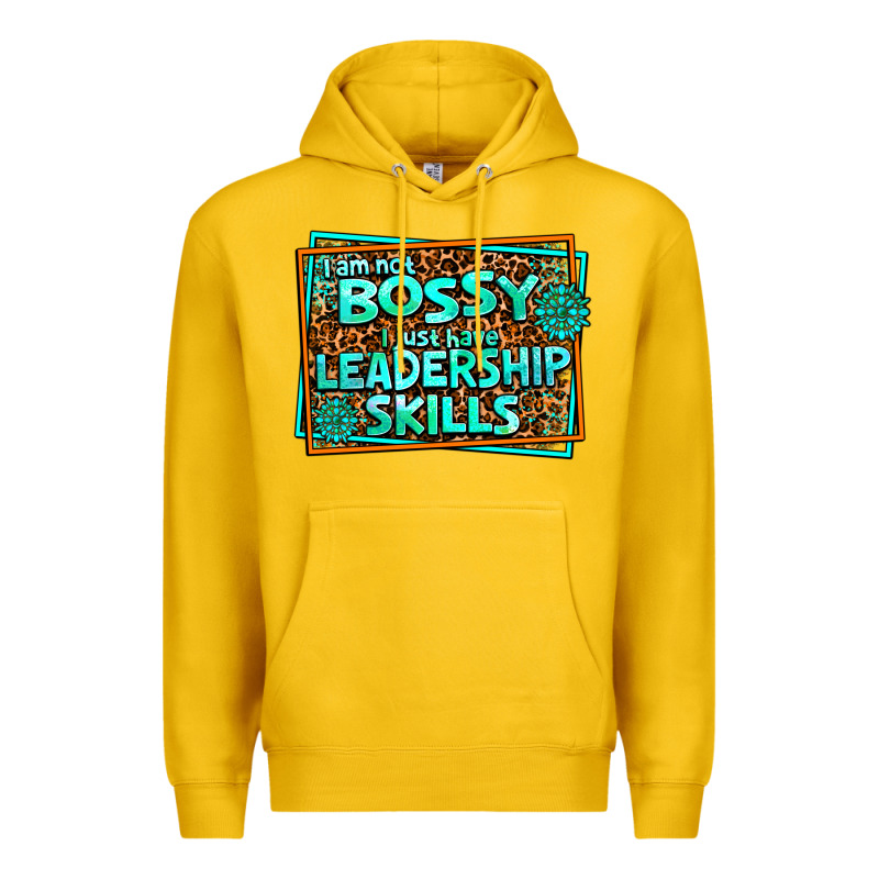 I Am Not Bossy I Just Have Leadership Skills Premium Hoodie by AdoDesignShop | Teevron