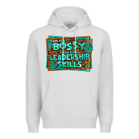 Dove Grey i am not bossy i just have leadership skills Premium Hoodie - AdoDesignShop