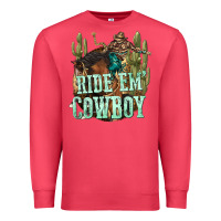 Cardinal ride em cowboy Premium Sweatshirt - texasbilliewilder