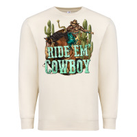 Sandshell ride em cowboy Premium Sweatshirt - texasbilliewilder