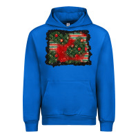 Cobalt christmas ornament background Urban Hoodie - BundleAndBundleShop
