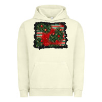 Pigment Pistachio christmas ornament background Urban Hoodie - BundleAndBundleShop