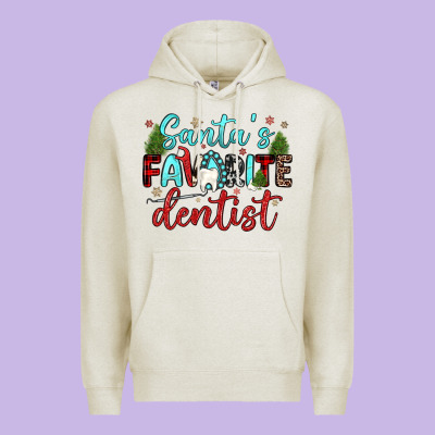Santas Favorite Dentist Premium Hoodie Designed By Jahusdesignshop