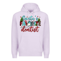Lilac santas favorite dentist Premium Hoodie - JahusDesignShop