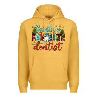 Mustard santas favorite dentist Premium Hoodie - JahusDesignShop