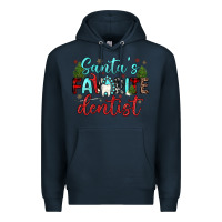 Navy santas favorite dentist Premium Hoodie - JahusDesignShop