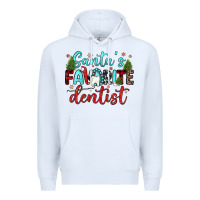 White santas favorite dentist Premium Hoodie - JahusDesignShop