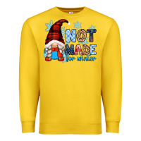 Lemon not made for winter with gnome Premium Sweatshirt - Zillion Design Studio
