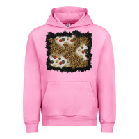 Fuchsia Pink christmas mistletoe background Urban Hoodie - BundleAndBundleShop