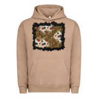 Pigment Burro christmas mistletoe background Urban Hoodie - BundleAndBundleShop