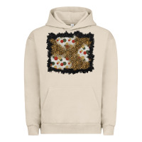 Pigment French Oak christmas mistletoe background Urban Hoodie - BundleAndBundleShop