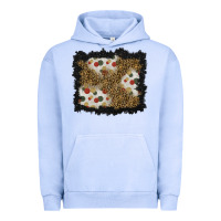 Pigment Grape Ice christmas mistletoe background Urban Hoodie - BundleAndBundleShop