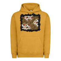 Pigment Peanut Butter christmas mistletoe background Urban Hoodie - BundleAndBundleShop