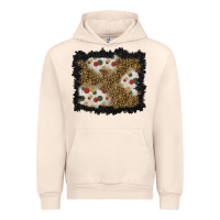 Sandshell christmas mistletoe background Urban Hoodie - BundleAndBundleShop