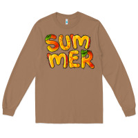 Toasted Coconut summer mango Long Sleeve Tee - BarkalooDesign