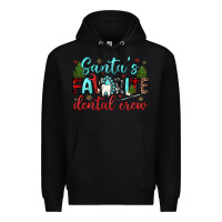 Black santas favorite dental crew Premium Hoodie - JahusDesignShop