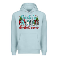 Blue Mist santas favorite dental crew Premium Hoodie - JahusDesignShop