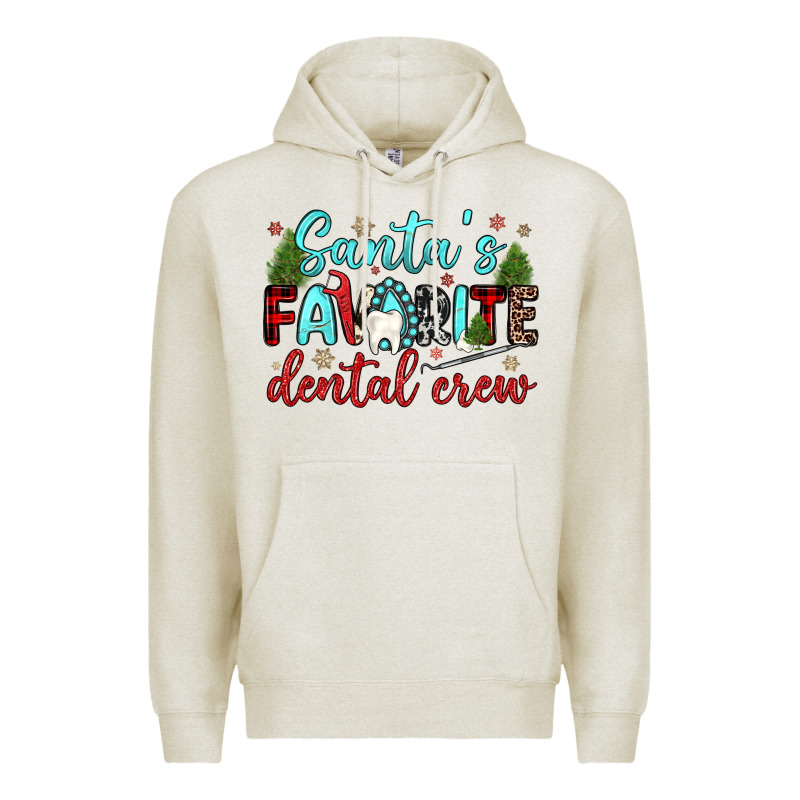 Santas Favorite Dental Crew Premium Hoodie by JahusDesignShop | Teevron