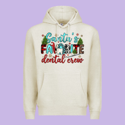 Santas Favorite Dental Crew Premium Hoodie Designed By Jahusdesignshop