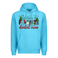 Ocean Blue santas favorite dental crew Premium Hoodie - JahusDesignShop