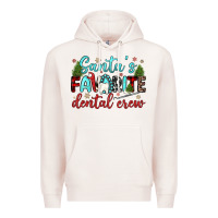 Pale Pink santas favorite dental crew Premium Hoodie - JahusDesignShop