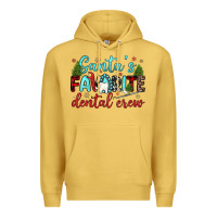 Antique Gold santas favorite dental crew Premium Hoodie - JahusDesignShop