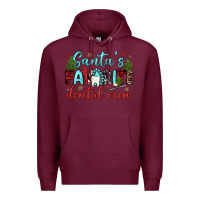 Burgundy santas favorite dental crew Premium Hoodie - JahusDesignShop