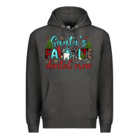 Charcoal Heather santas favorite dental crew Premium Hoodie - JahusDesignShop