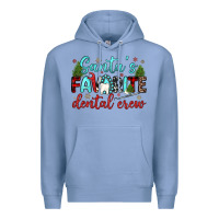 Colony Blue santas favorite dental crew Premium Hoodie - JahusDesignShop