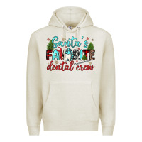 Oatmeal Heather santas favorite dental crew Premium Hoodie - JahusDesignShop