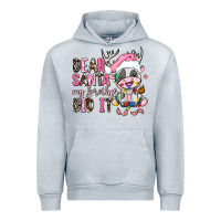 Heather Grey dear santa my brother did it Urban Hoodie - AdoDesignShop